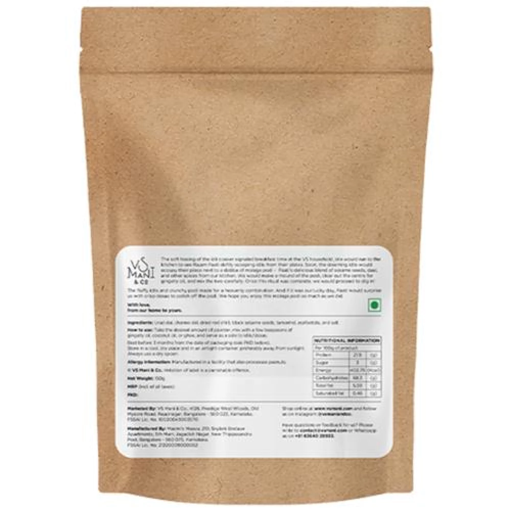 Vs Mani & Co. Idli Molaga Podi, 150 g-2.webp
